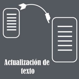 Actualización de Texto GE