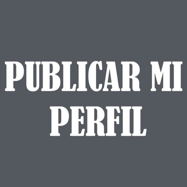 PUBLICAR MI PERFIL EN GE